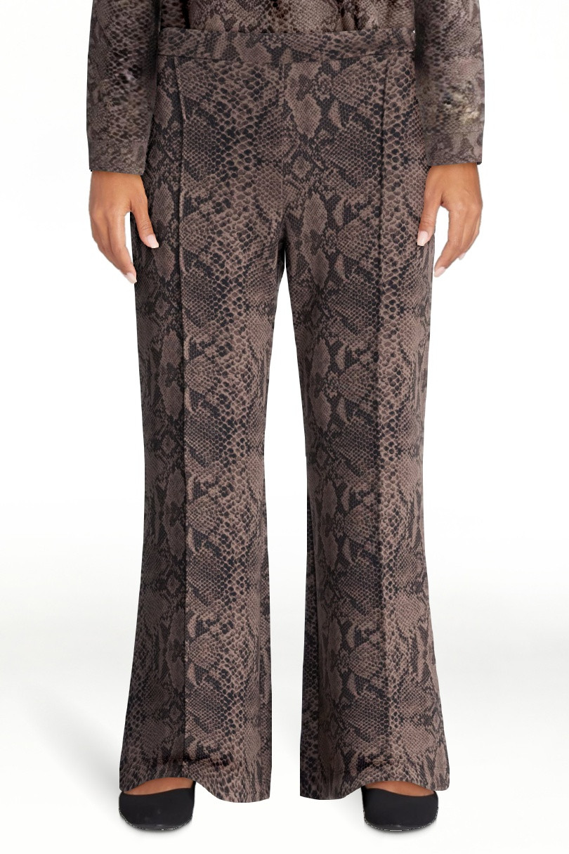 Scoop Women's and Women's Plus Scubaknit Wide Leg Tie Waist Seamed Pants, Regular, Short Lengths,... | Walmart (US)