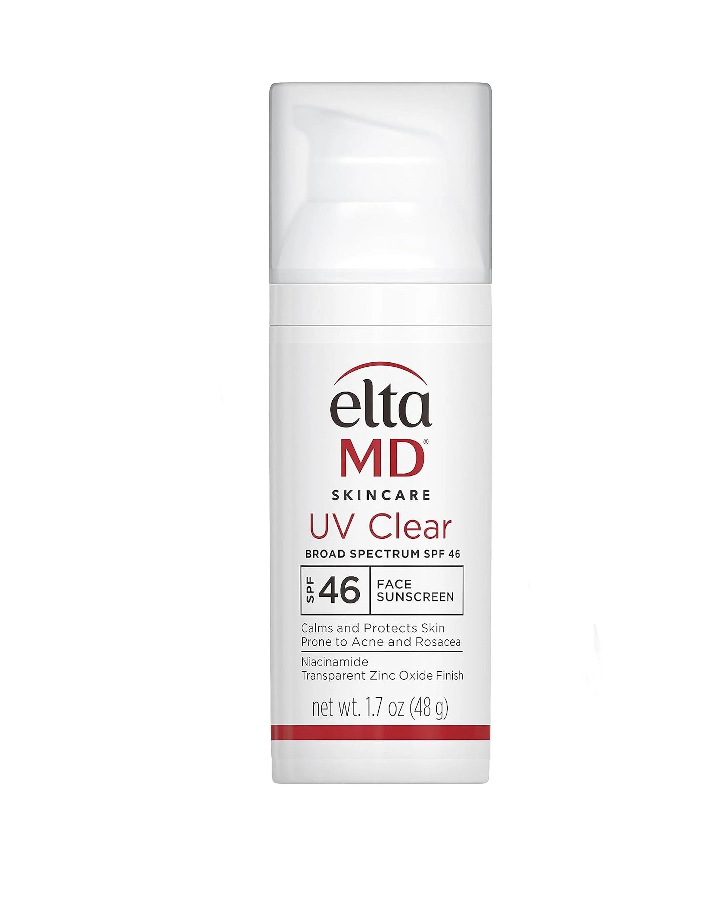 EltaMD UV Clear SPF 46 Broad Spectrum Moisturizing Facial Sunscreen 1.7 oz (48g) - Walmart.com | Walmart (US)