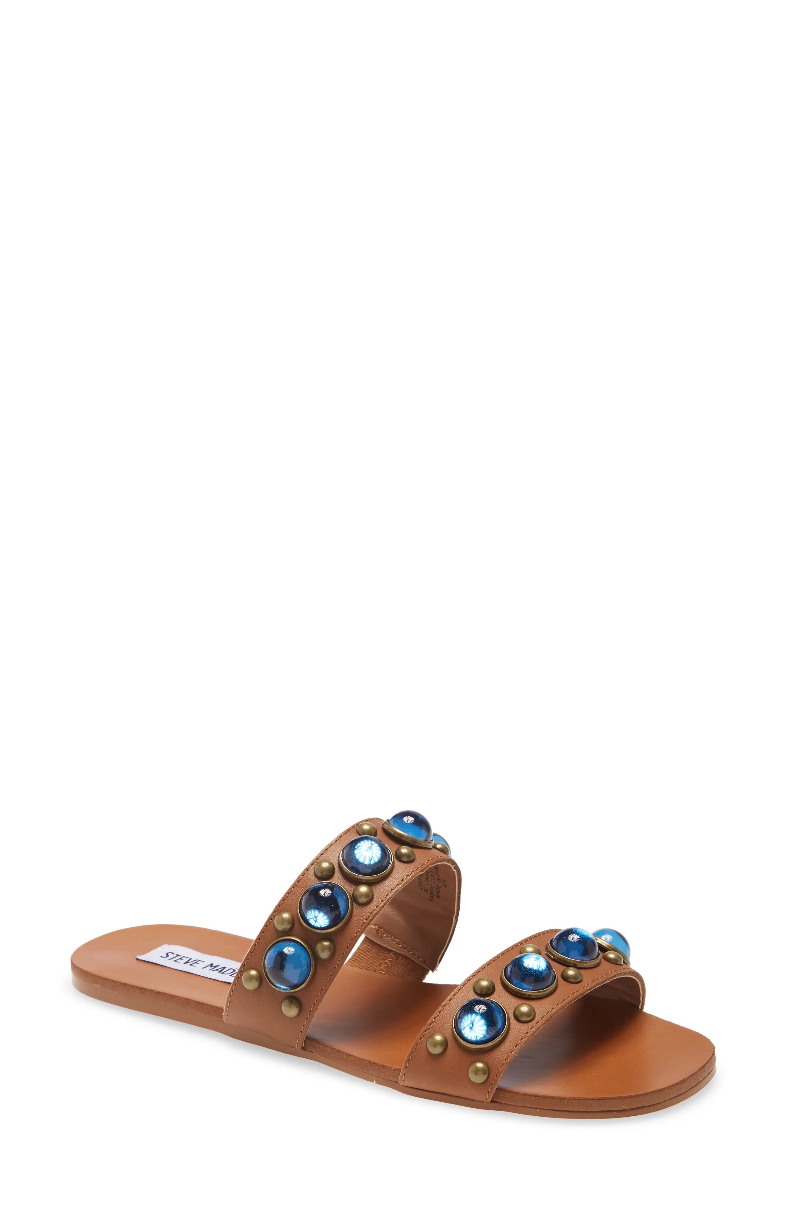Women's Steve Madden Deka Slide Sandal, Size 8.5 M - Brown | Nordstrom