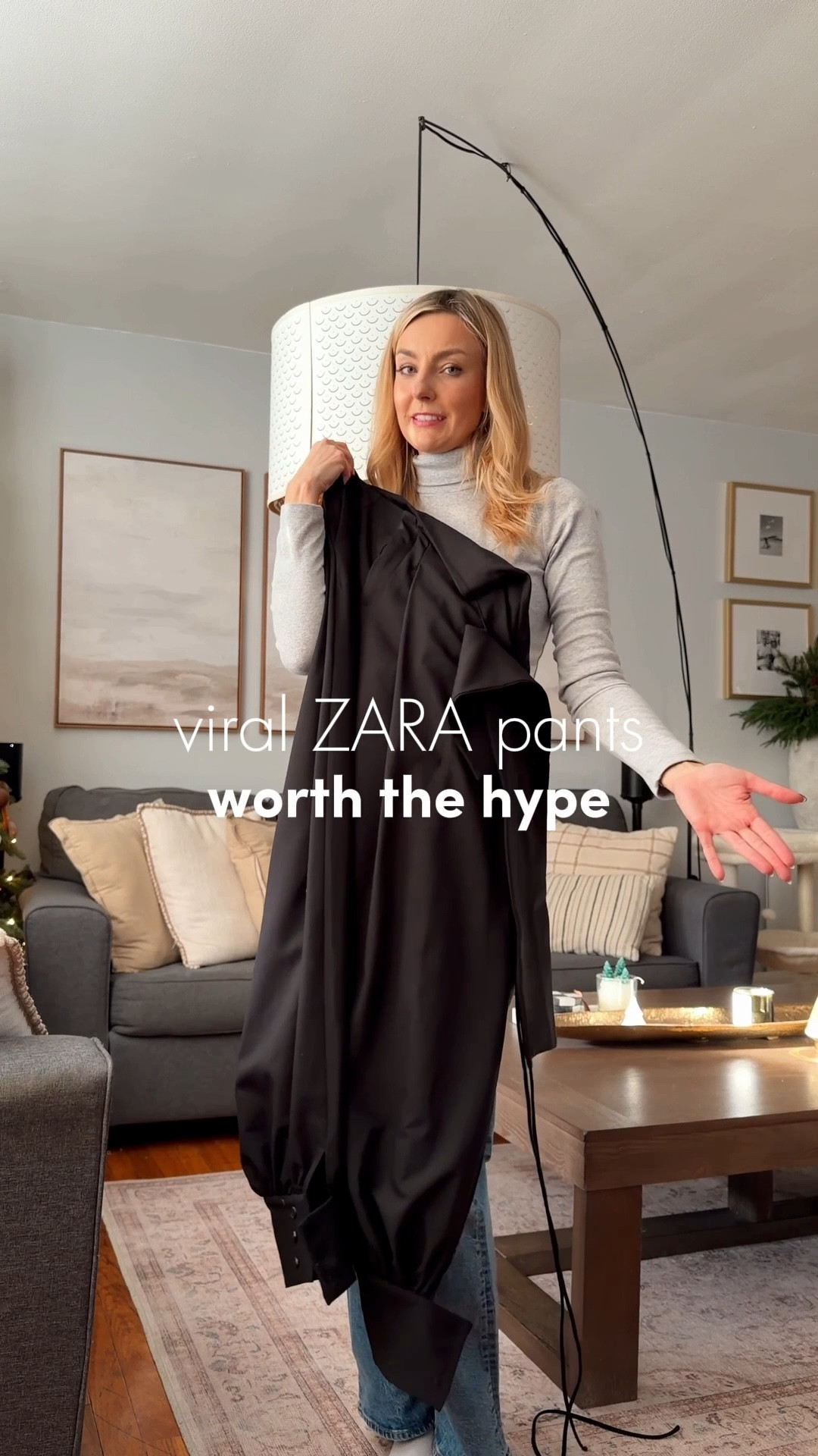 Nobody prepared me for this, but I’m obsessed with these @Zara pants. The sash and cuffs are everything—and it turns out they’re actually so easy to style. Still available on the Zara sale!

Wearing size XS

Zara pants outfit ideas • sash pants • wide-leg pants • winter outfit ideas • balloon pants

#LTKootd #LTKgrwm #LTKdayinmylife