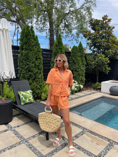 When you find the perfect summer coverup set. 🧡 It’s totally giving creamsicle vibes! 🍦 

#LTKSwim #LTKSaleAlert #LTKFindsUnder50