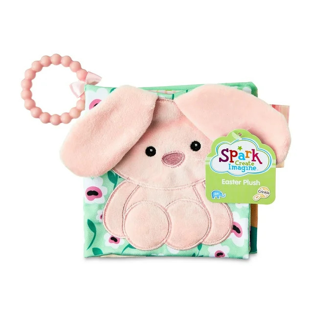 Spark.Create.Imagine. Easter Plush Crinkle Bunny Book for Infant | Walmart (US)