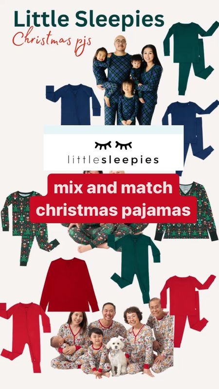 Christmas pajamas @littlesleepies are the perfect one stop shop for your matching family pajamas! Mix and match with their solids and prints and your family is set for the holidays! 

#LTKGiftGuide #LTKSeasonal #LTKHoliday