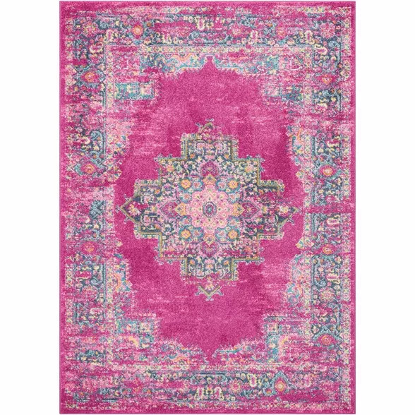Nourison Passion PSN03 Center Medallion Area Rug | Target