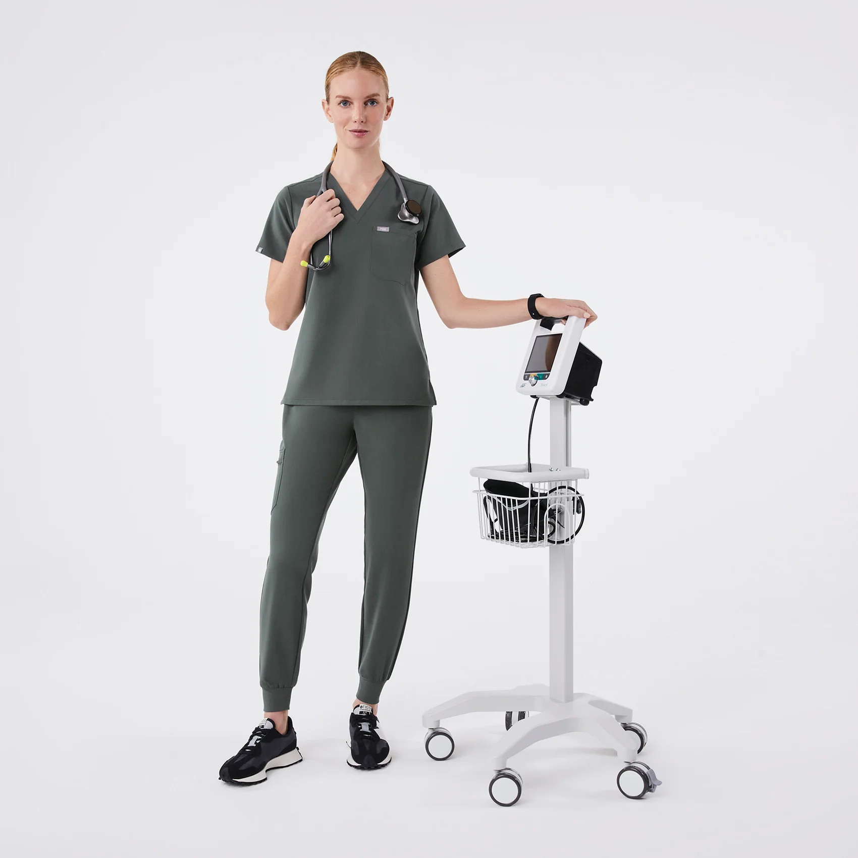 Women's Catarina One-Pocket Scrub Top™ - Bonsai · FIGS | FIGS