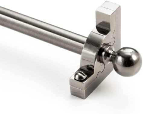 Zoroufy Sovereign Stair Rod Collection | 1/2" Solid Rods with Ball Finials (36", Antique Pewter) | Amazon (US)