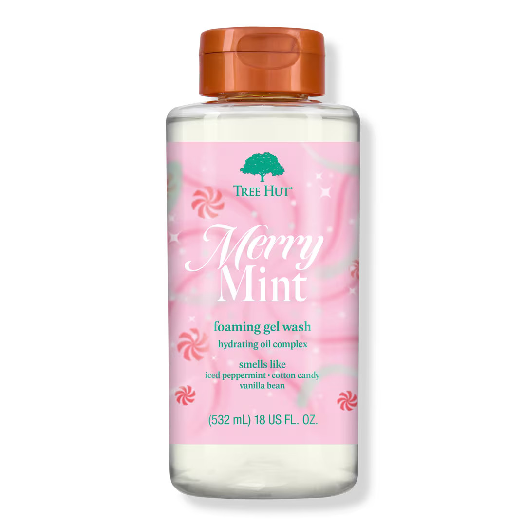 Tree Hut Merry Mint Foaming Gel Wash, 18 fl oz | Walmart (US)