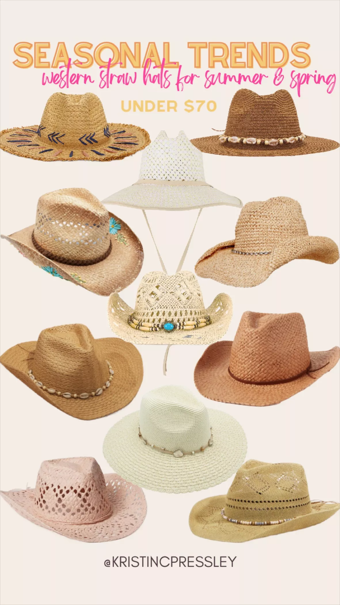 Dakota Straw Cowboy Hat curated on LTK