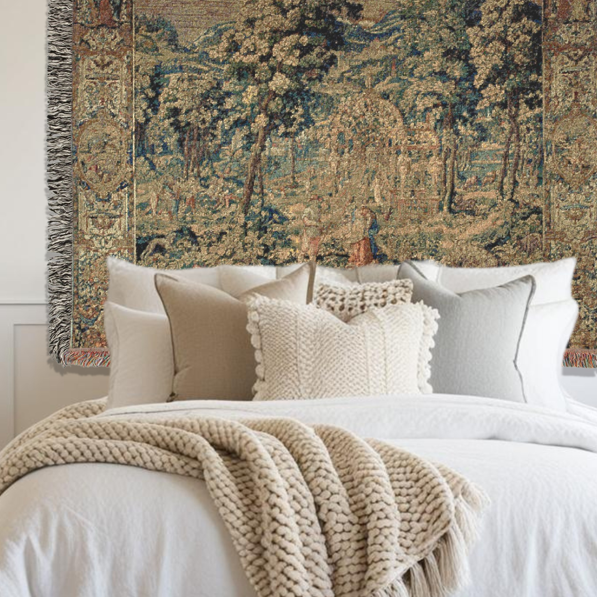 Vintage Neutral Renaissance Woven Tapestry Wall Hanging for your bedroom  

 

#LTKhome #LTKstyletip #LTKgiftguide