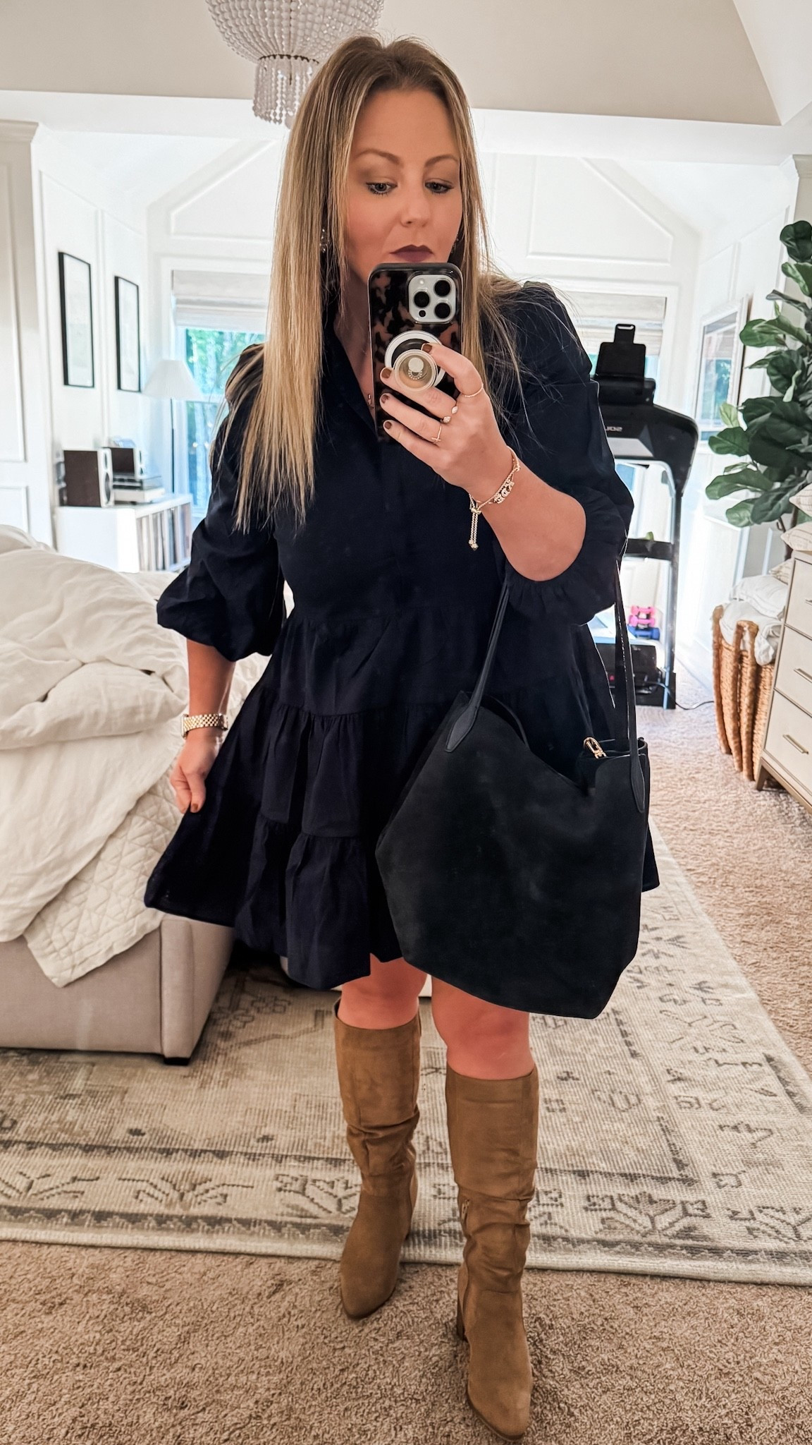 Dress fits TTS — I’m 5’3” and wearing a medium. Boots fit TTS.

It was my first time getting to wear some of the fall pieces I’ve been collecting since summer and good for us — my flowy Tuckernuck dress is 50% off and a DEAL (I went back and ordered the red today after church ;) ). Also, my indigo shopper tote (and the three other gorgeous fall/winter shades it comes in) is 30% off, and my boots are an incredible price and SO comfortable with a memory foam insole.

Comment OUTFIT for links to everything I’m wearing, plus all the sizing info.

You can also find it directly in the LTK app.

Fall outfit
Tuckernuck sale
Madewell sale
Target finds
Target fashion
Fall boots
Fall dress 



#LTKSeasonal #LTKSaleAlert #LTKFindsUnder100