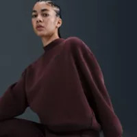 Nike Women's Sportswear Tech Fleece Oversized Crew-Neck Sweatshirt | DICK'S Sporting Goods