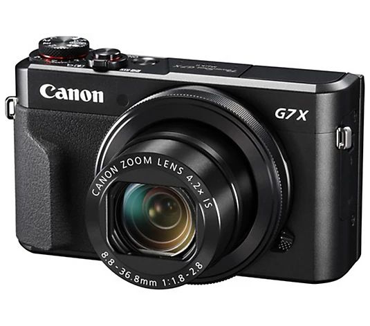 Canon PowerShot G7 X Mark II Digital Camera Bundle | QVC