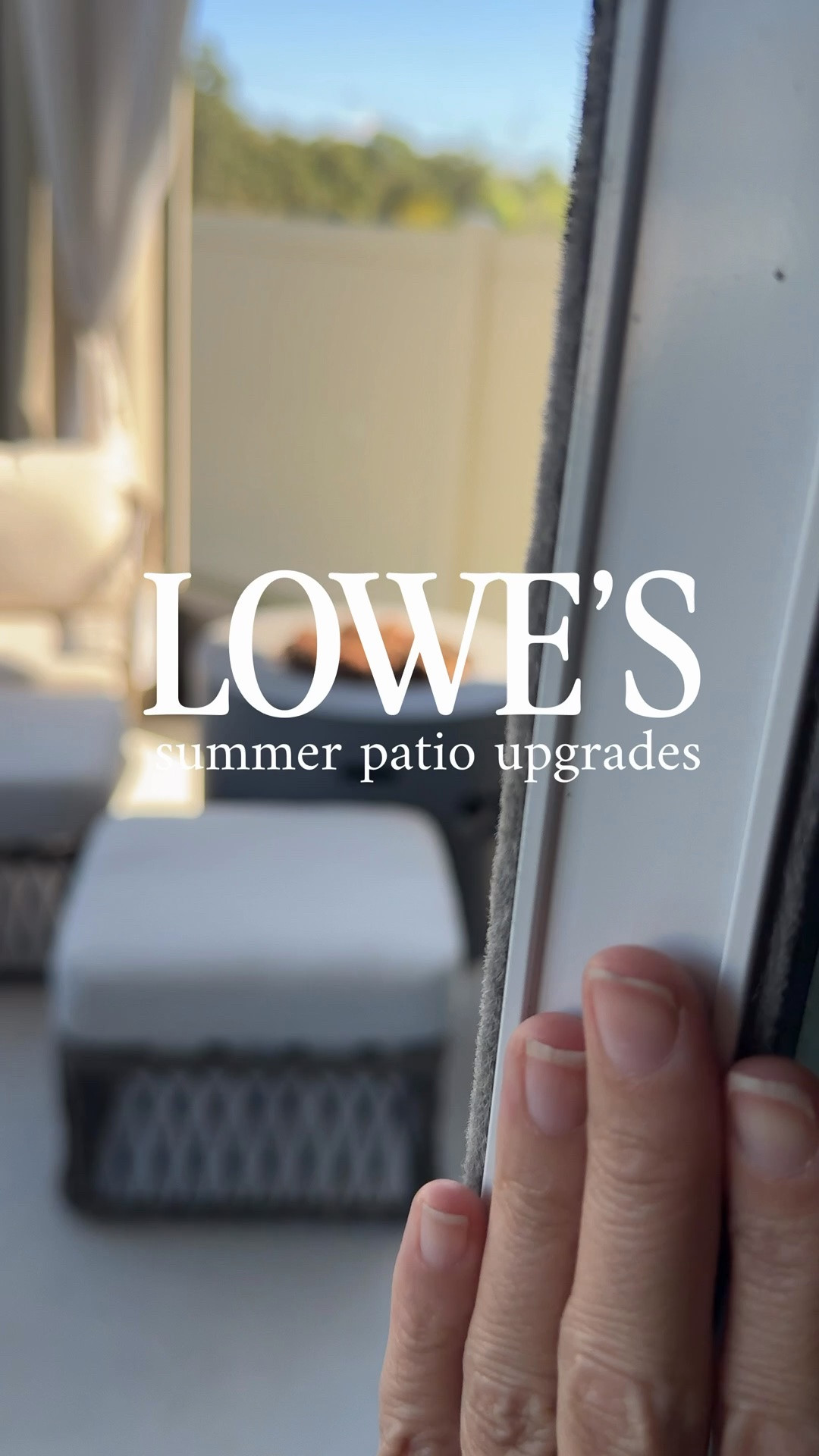 Lowe’s patio finds. My patio is only 10’x14’, and I was still able to fit everything comfortably without it feeling crowded.

#lowesfinds #neutralhome #outdoorfinds

#LTKHome