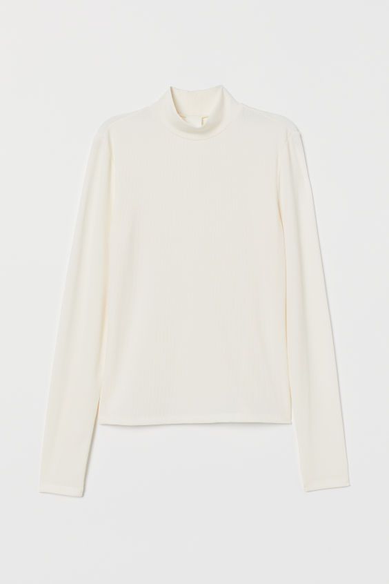 Ribbed Turtleneck Top | H&M (US + CA)