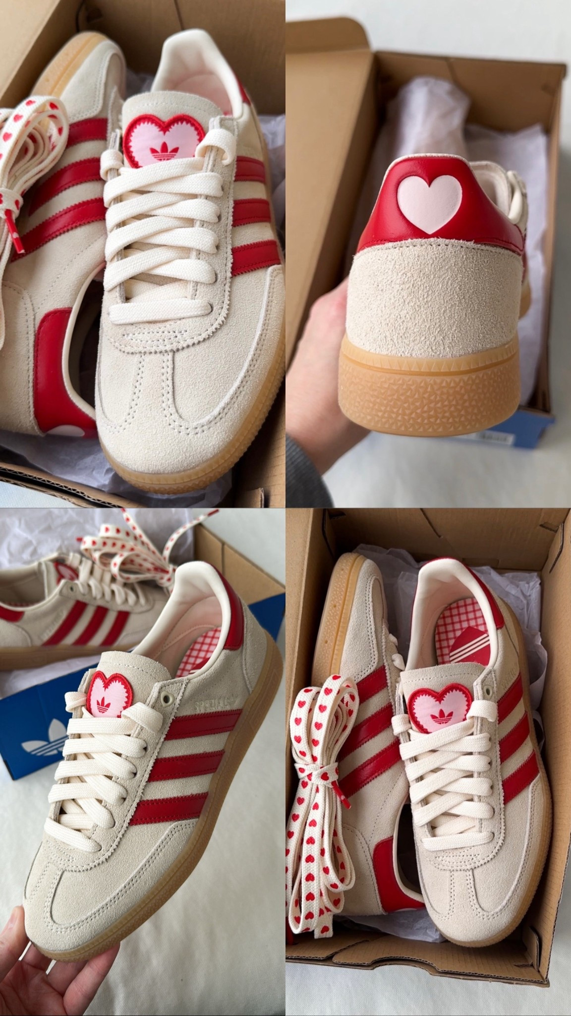 Cutest Valentines adidas ♥️ #vday #adidas #spezials #shoelove 