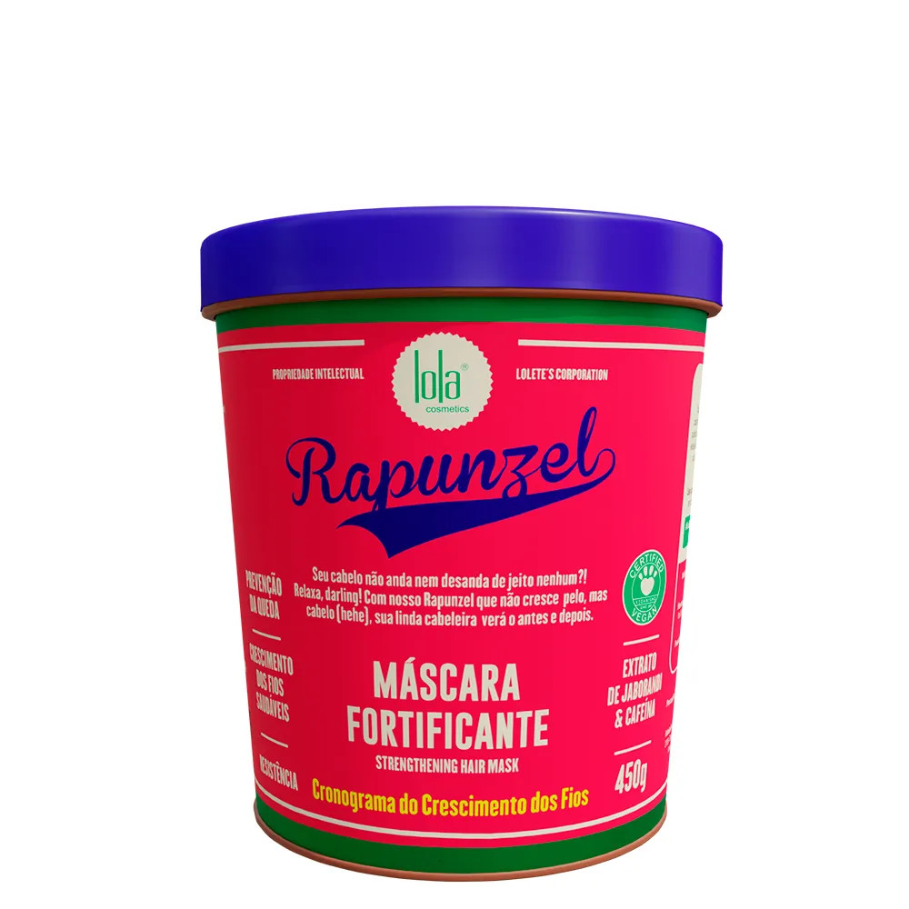 Máscara Fortificante Lola Cosmetics Rapunzel 450 g | Amobeleza (BR)