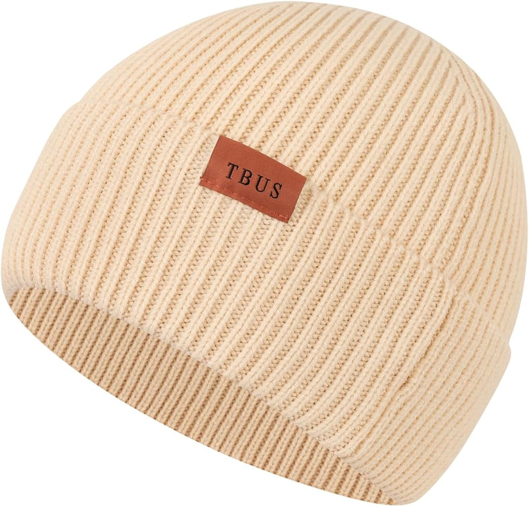 Classic Slouchy Acrylic Knit Beanie Hat Warm Winter Skull Cap for Men Women Soft Stretch Cuffed U... | Amazon (US)