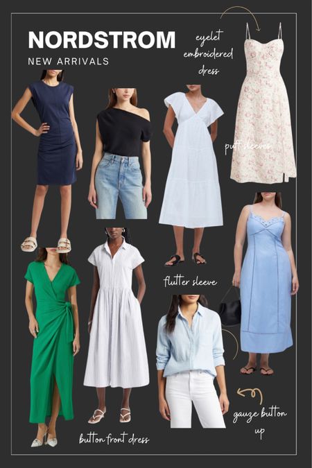 Nordstrom New Arrivals 
#buttonfrontdress #embroideredeyeletdress

#LTKstyletip #LTKSeasonal