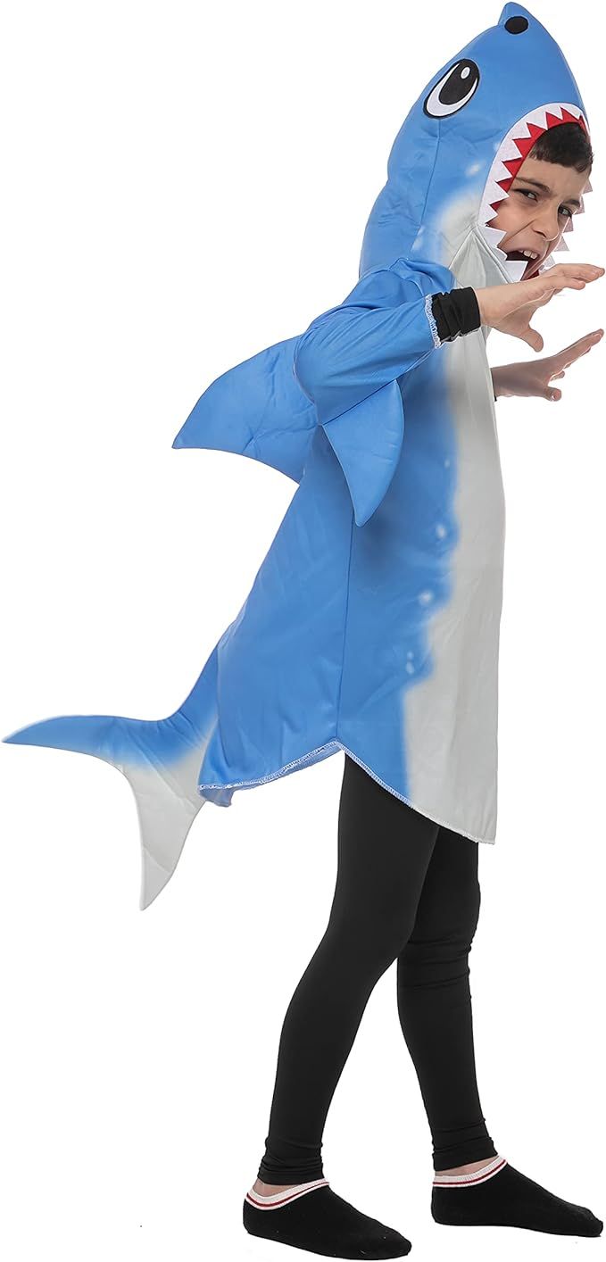 Spooktacular Creations Halloween Blue Unisex Shark Costume for Child Halloween Trick-or-Treating | Amazon (US)