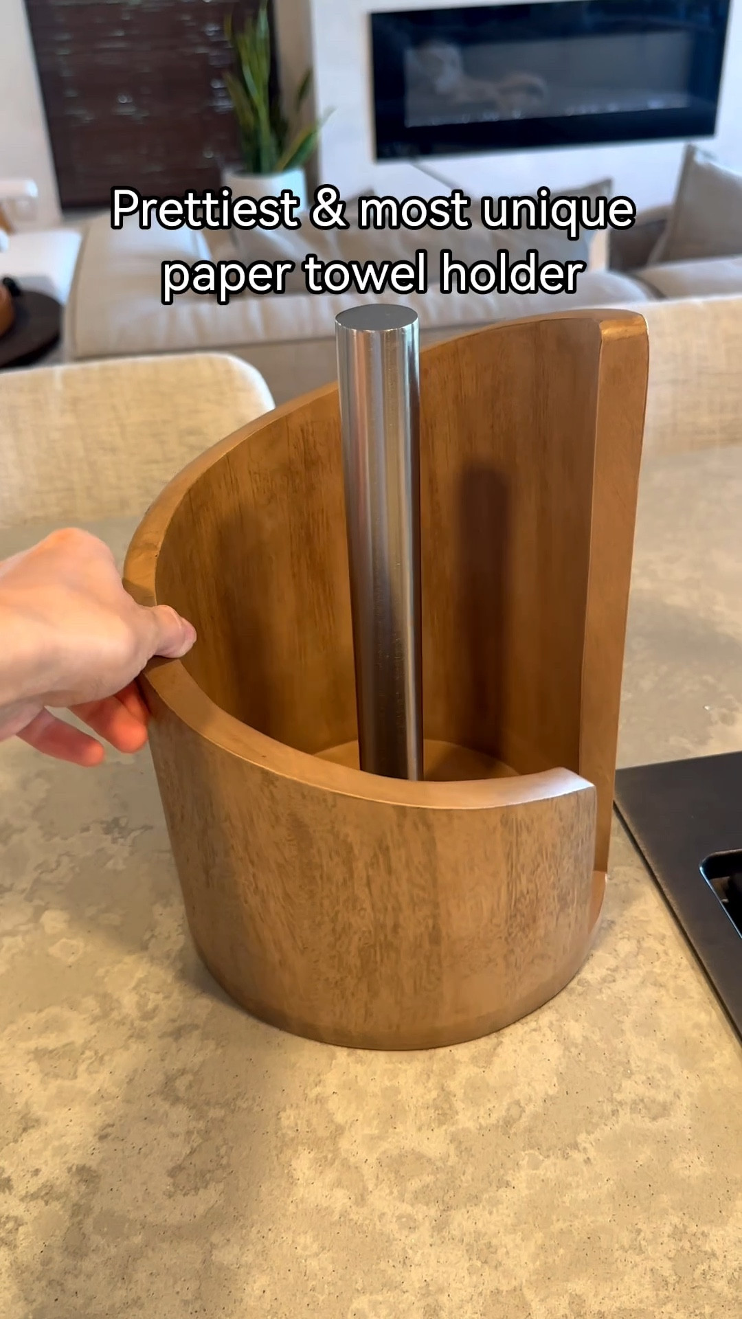 Never knew I could love a paper towel holder so much 😍😍😍 will sellout! More colors available 

#LTKGiftGuide #LTKSaleAlert #LTKHome