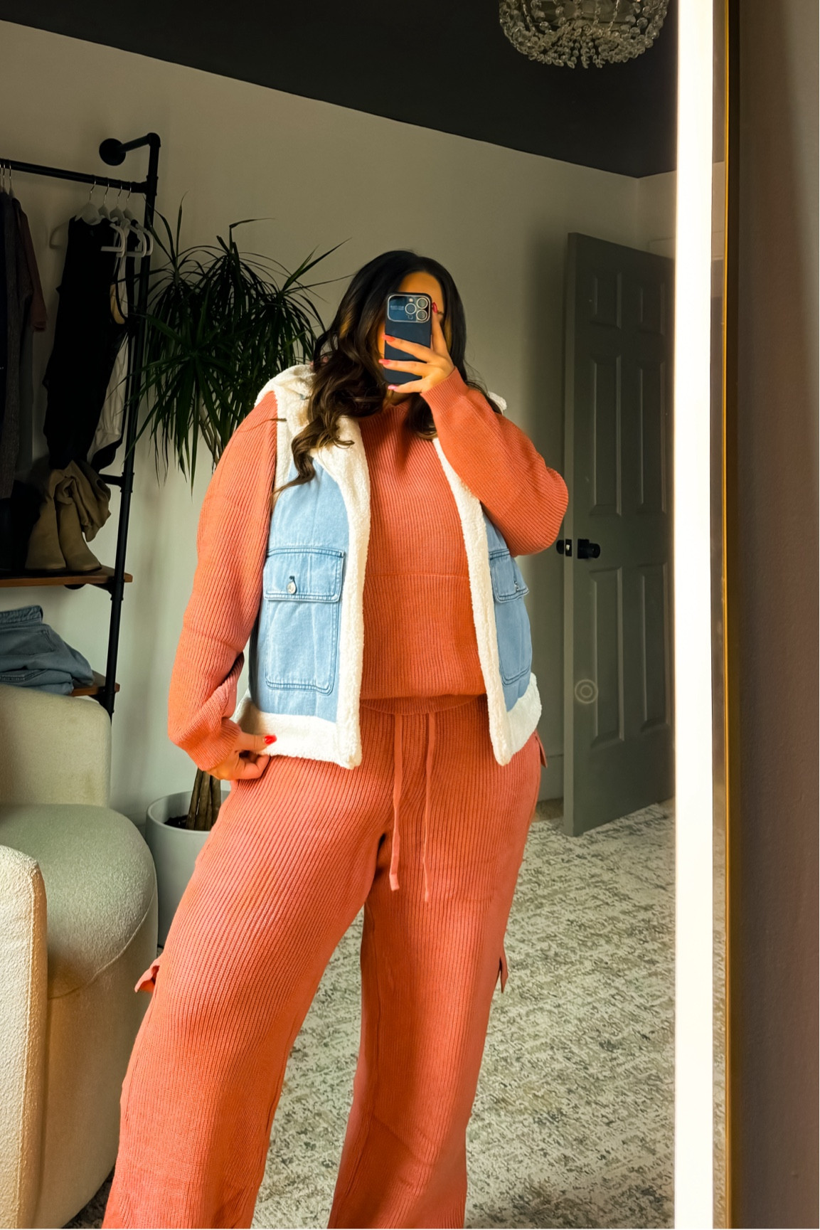 VEST:
Wearing a size XXL, color light blue 

SET:
shown in size XL, color RUST 

Casual outfits, everyday outfits, midsize, Amazon deals, easy style 

#LTKStyleTip #LTKMidsize #LTKPlusSize