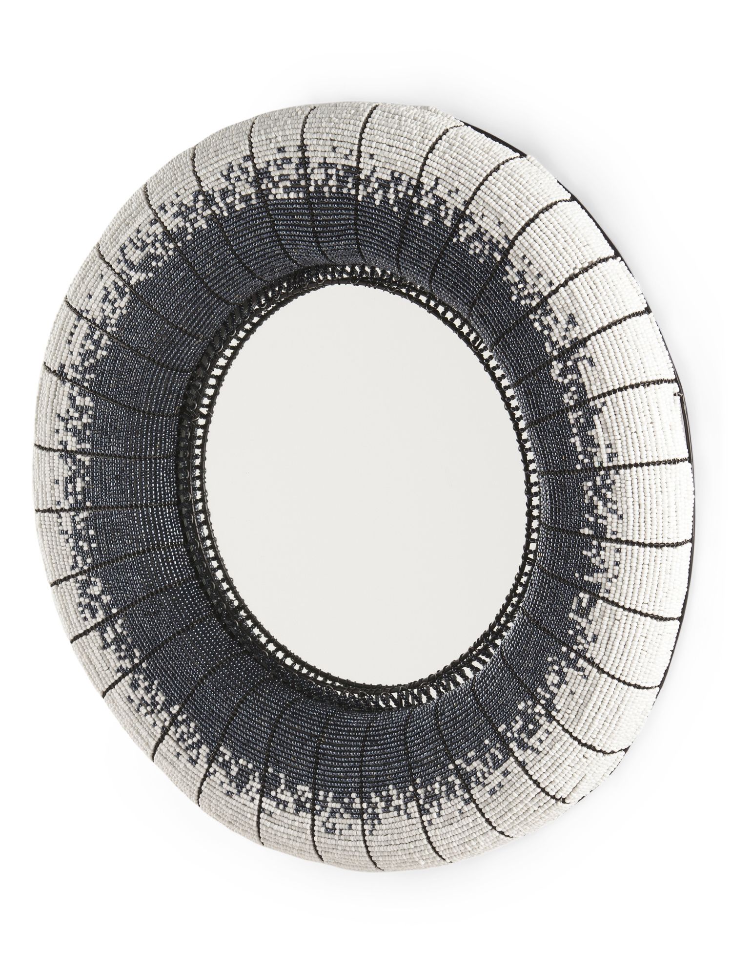 Made In Africa Hand Beaded Wall Mirror | TJ Maxx