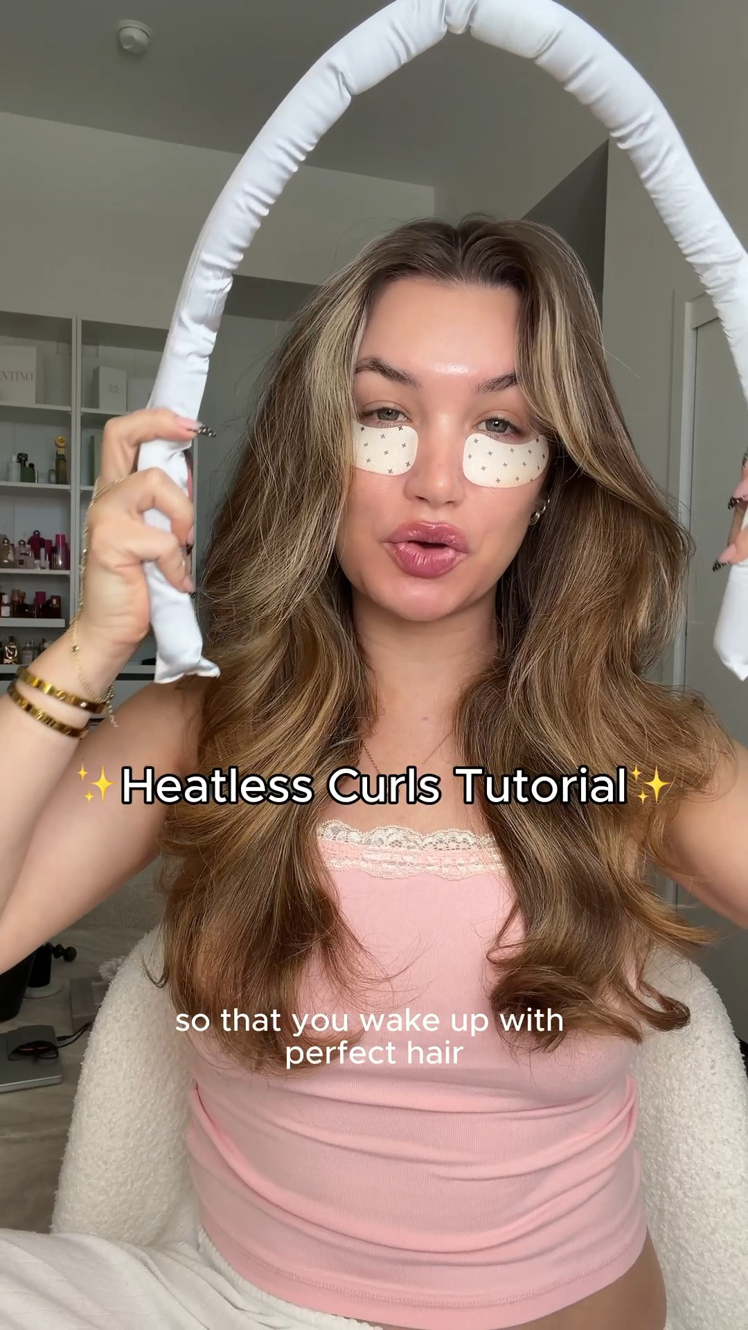 been loving this method of heatless curls lately and its SO comfy to sleep in!

#LTKBeauty