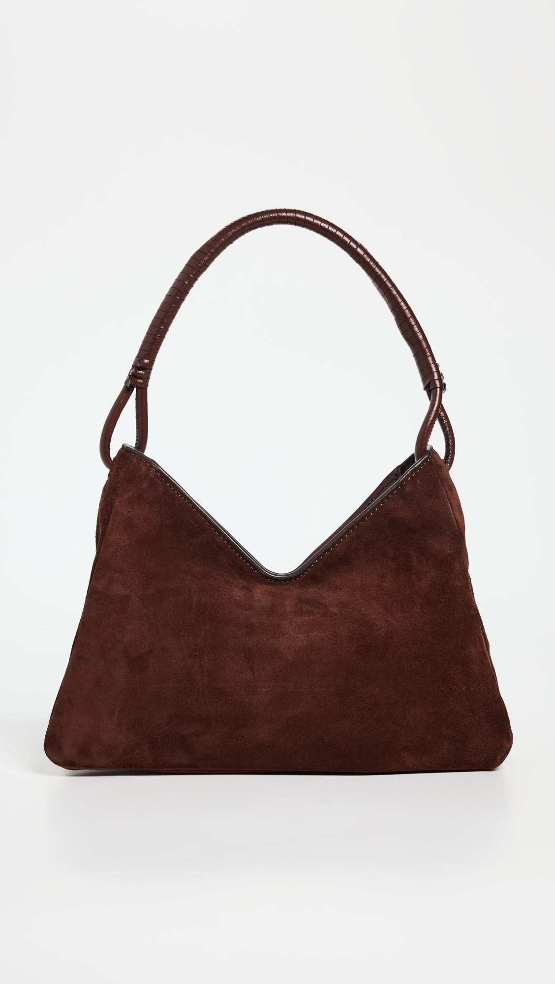 STAUD Valerie Shoulder Bag Mahogany One Size | Shopbop