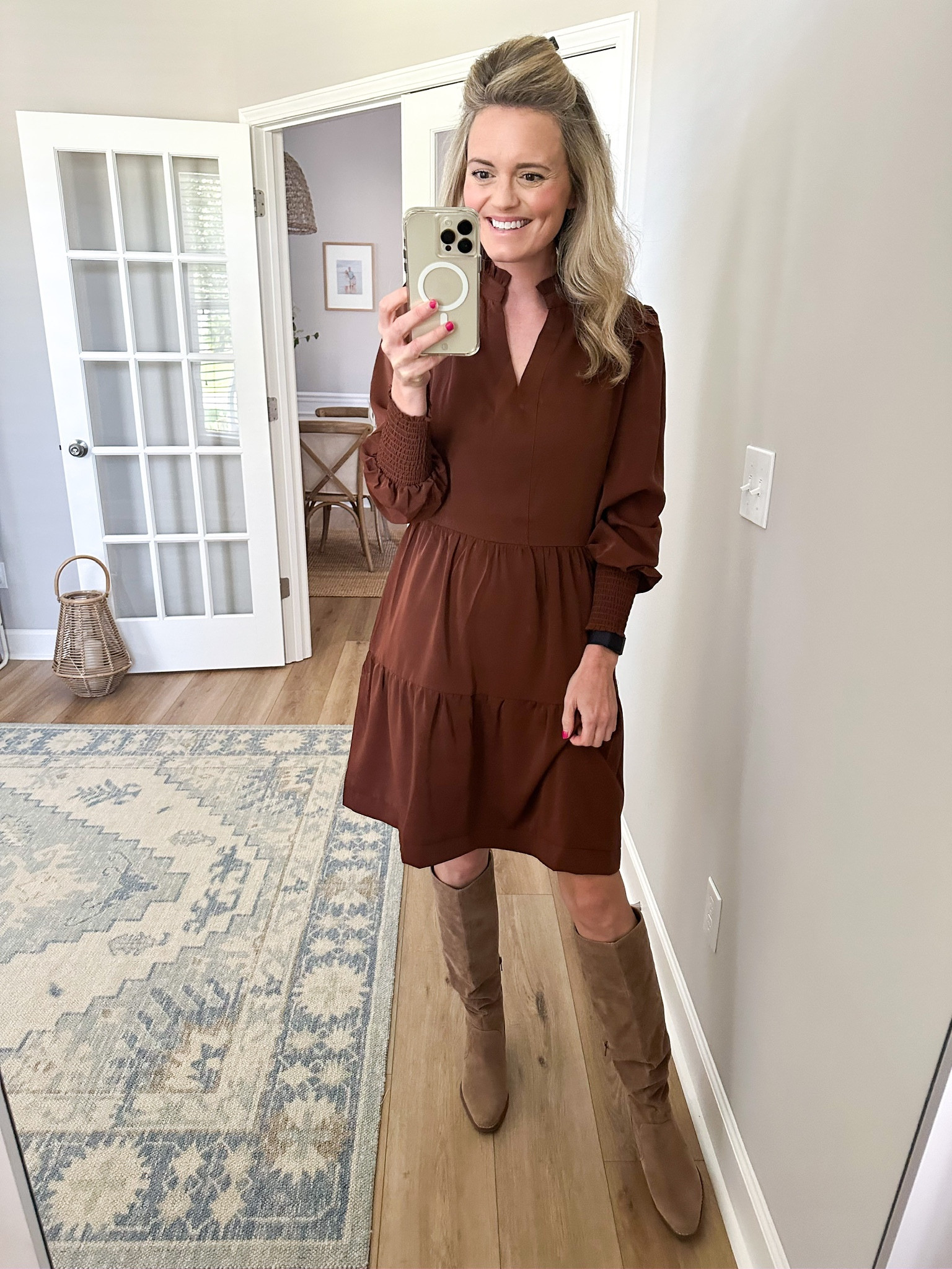 Need a go to easy to wear dress? This is it. The solid colors are definitely classics in your closet that last.

#LTKstyletip #LTKfindsunder50 #LTKworkwear