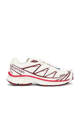 Salomon XT-6 Sneaker in Vanilla Ice, Green Haze, & Fired Brick from Revolve.com | Revolve Clothing (Global)