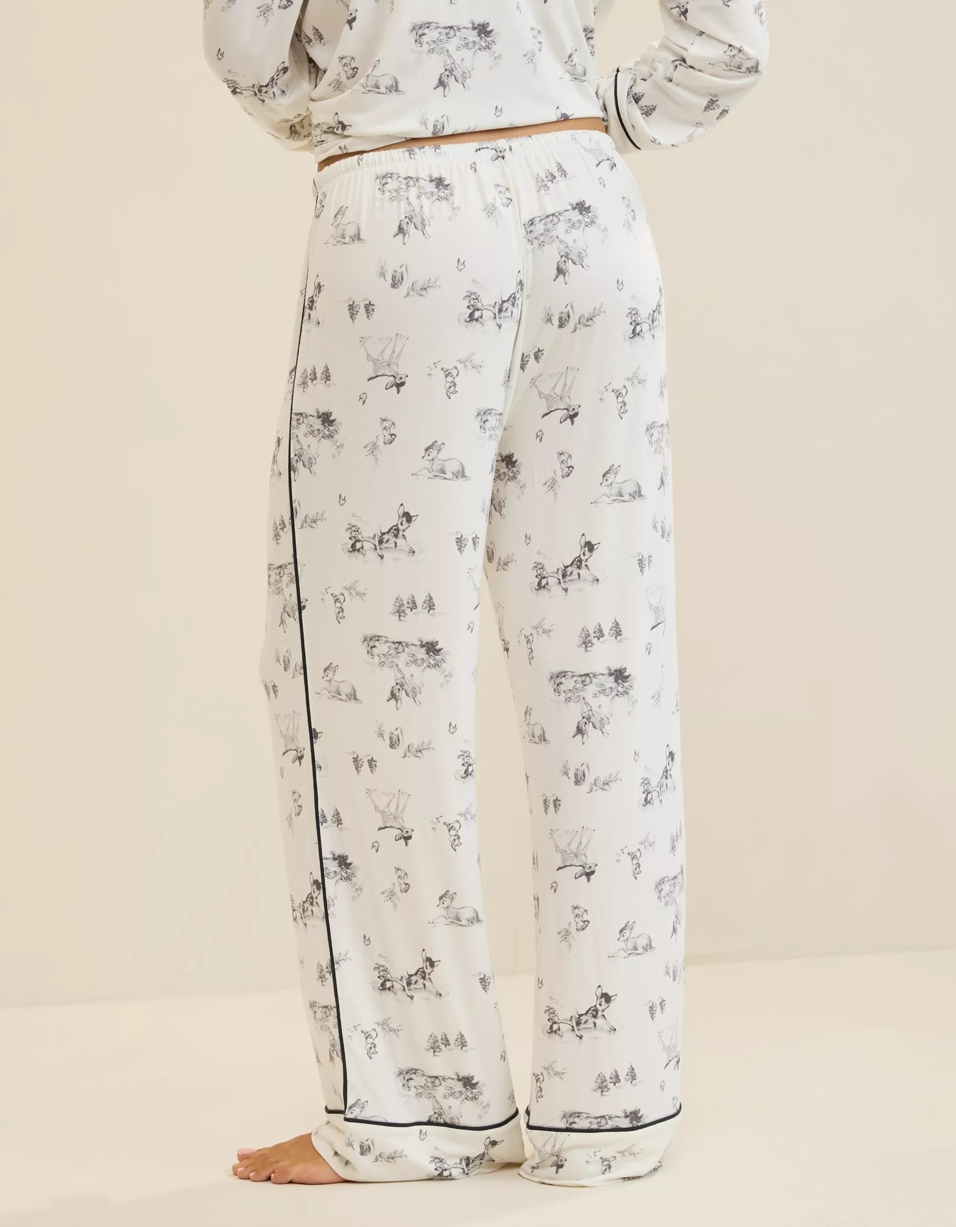 Aerie Bambi Real Soft Piping Trouser PJ | American Eagle Outfitters (US & CA)