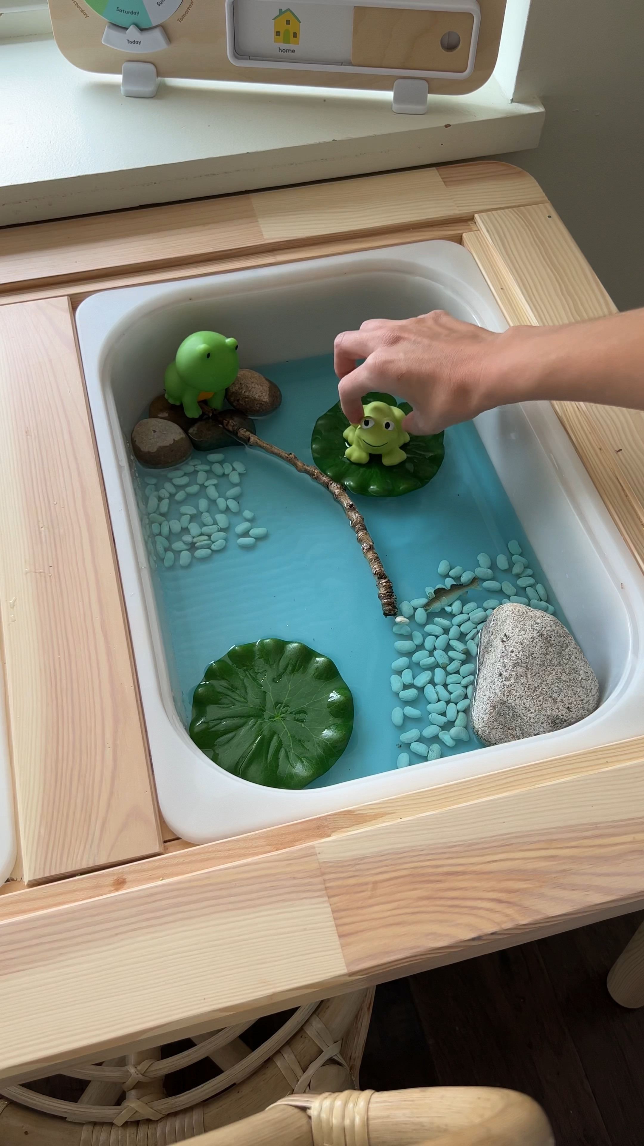 Fun and educational screen free sensory setup for your toddlers! #sensoryplay #toddlers #homeschool 

#LTKkids #LTKhome #LTKfamily