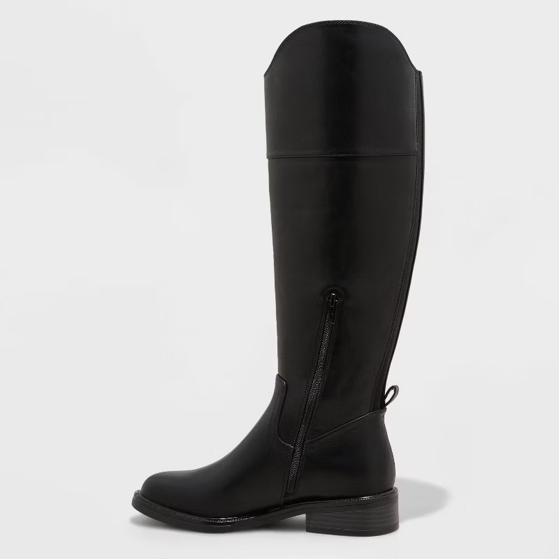 Women's Hope Tall Boots - A New Day™ Black | Target
