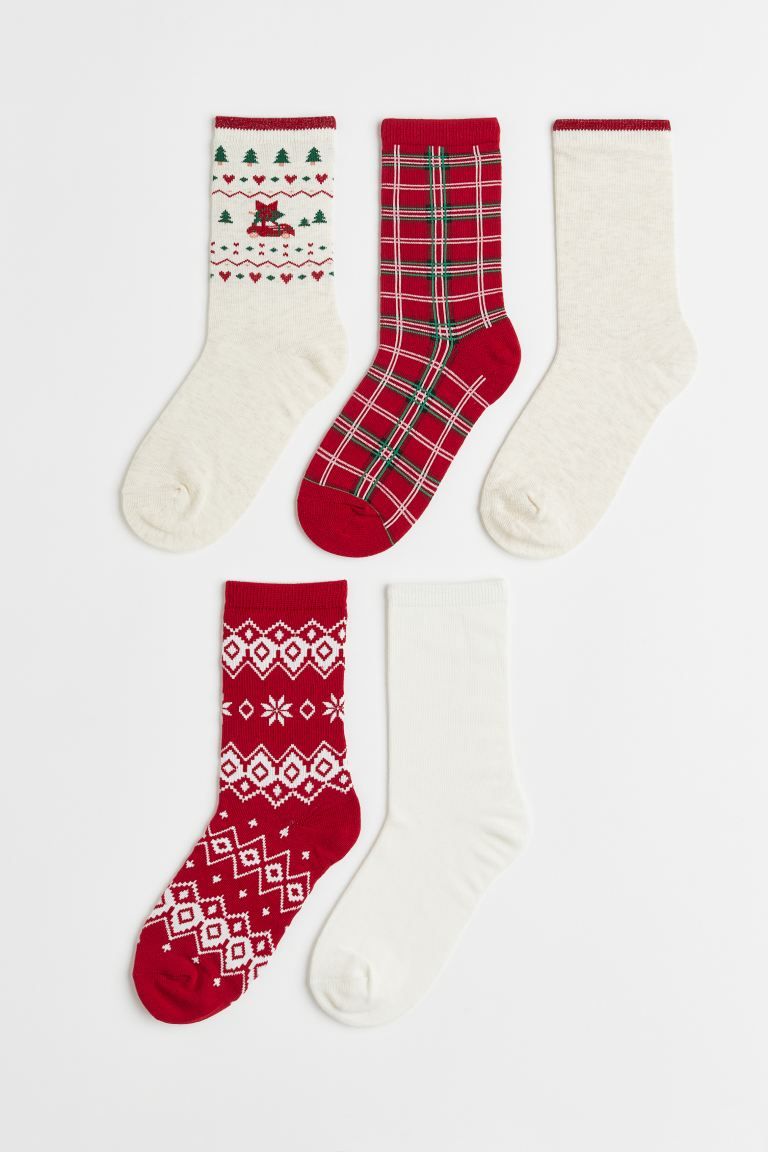 5-pack socks | H&M (UK, MY, IN, SG, PH, TW, HK)