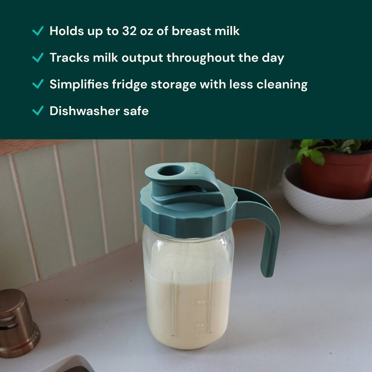 WILLOW Glass Breast Milk Pitcher | Target