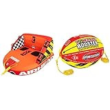 Airhead Big Mable and Booster Ball Combo, 1-2 Rider Towable Tube for Boating | Amazon (US)