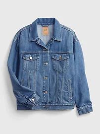 Oversized Icon Denim Jacket | Gap (US)