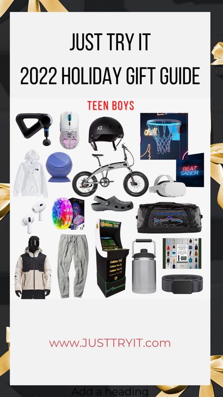 Teen boys can be hard to shop for. Here are our picks - approved by our own teen boys 💪🏼

#LTKkids #LTKGiftGuide #LTKHoliday