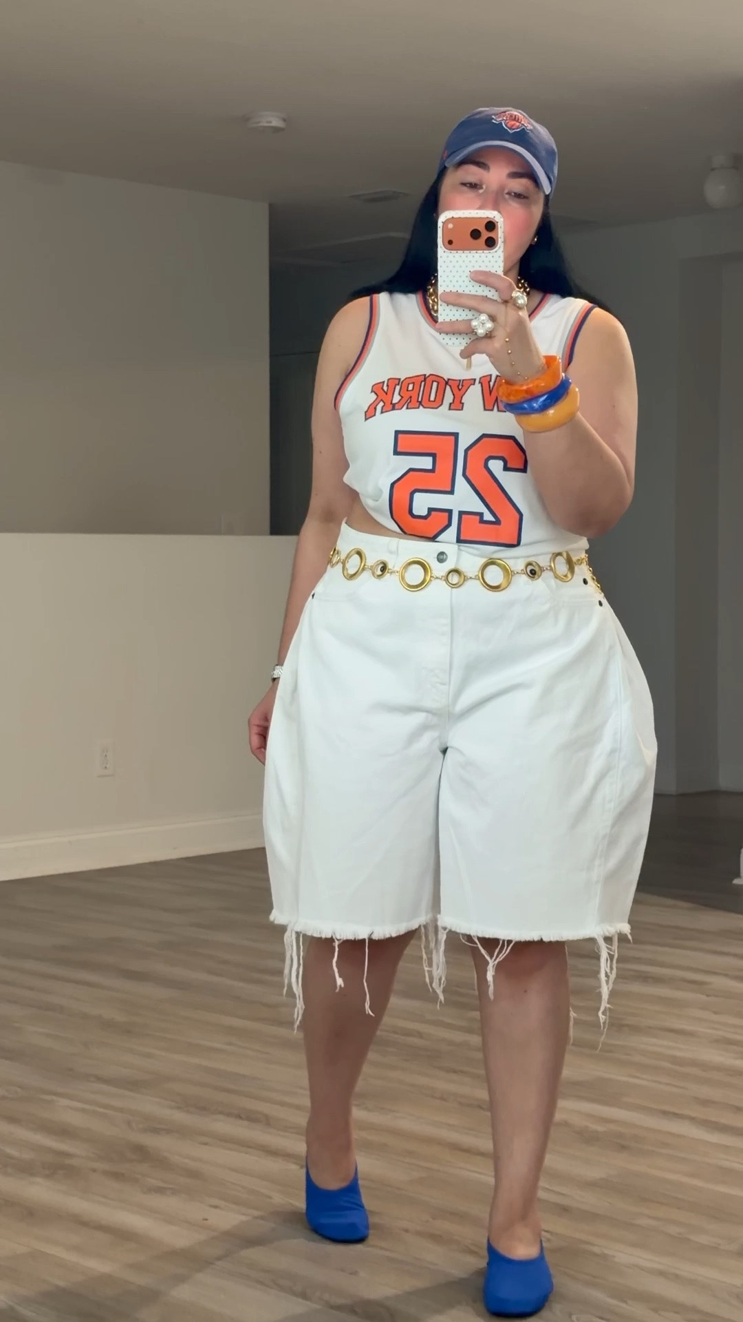 Knicks outfit inspo🧡💙

#LTKootd #LTKvlog #LTKU
