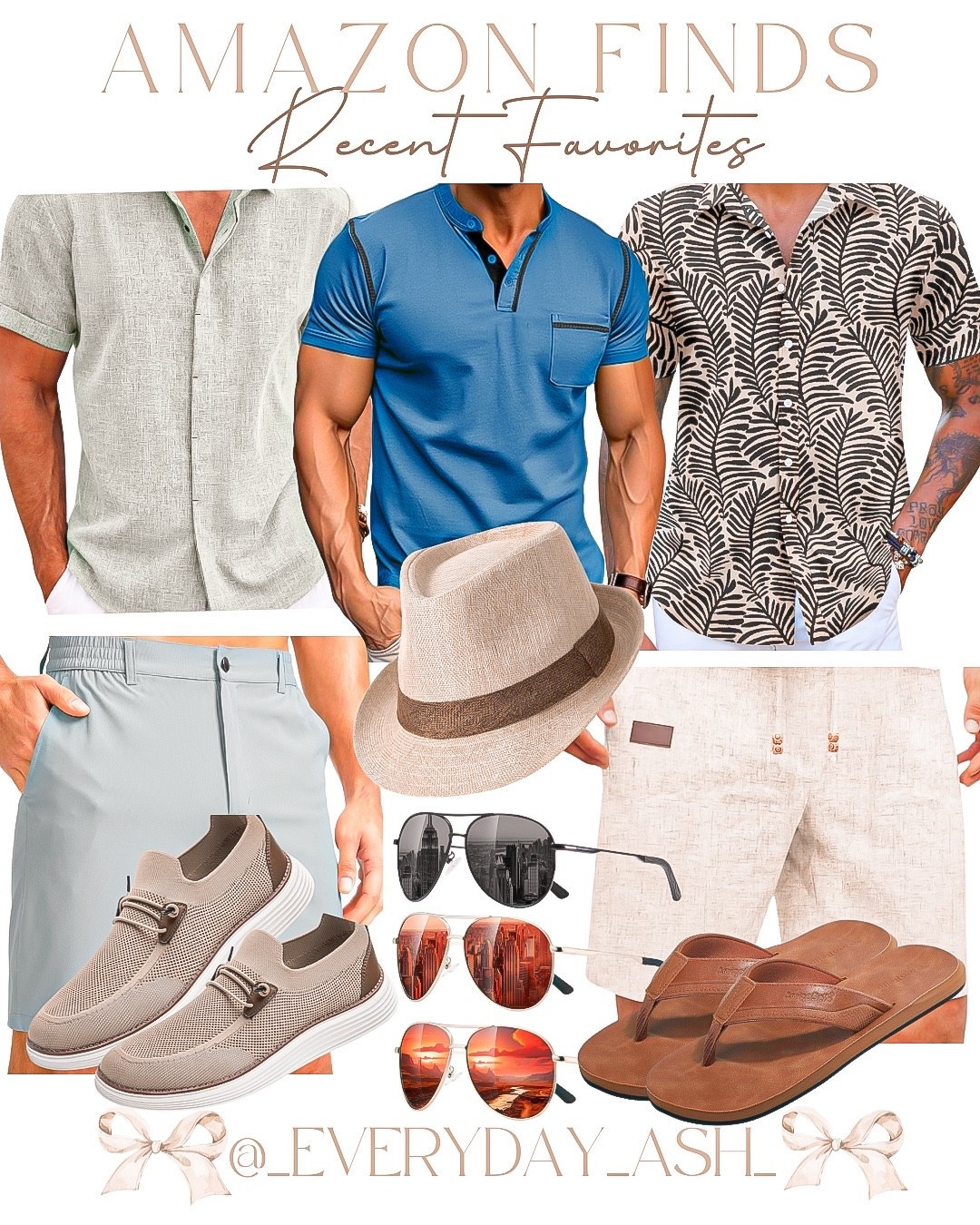 Men’s fashion 💙

Men’s summer shirts, menswear, Amazon men’s, vacation outfit, men’s summer shorts, men’s shoes, men’s sandals, sunglasses, men’s summer hat 

#LTKStyleTip #LTKSeasonal #LTKMens