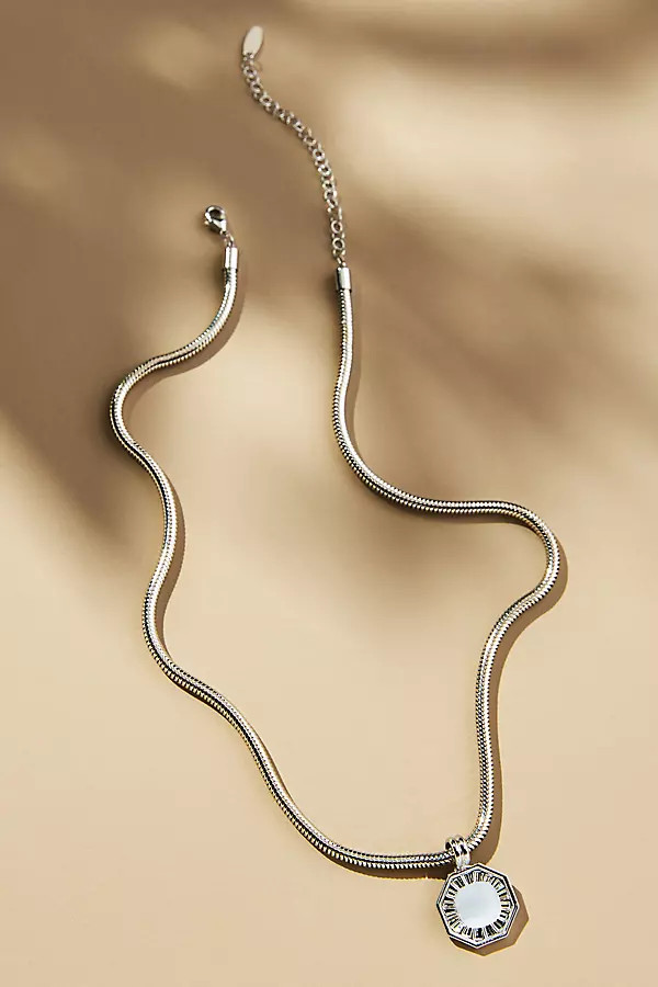 Round Chain Pendant Necklace | Anthropologie (US)