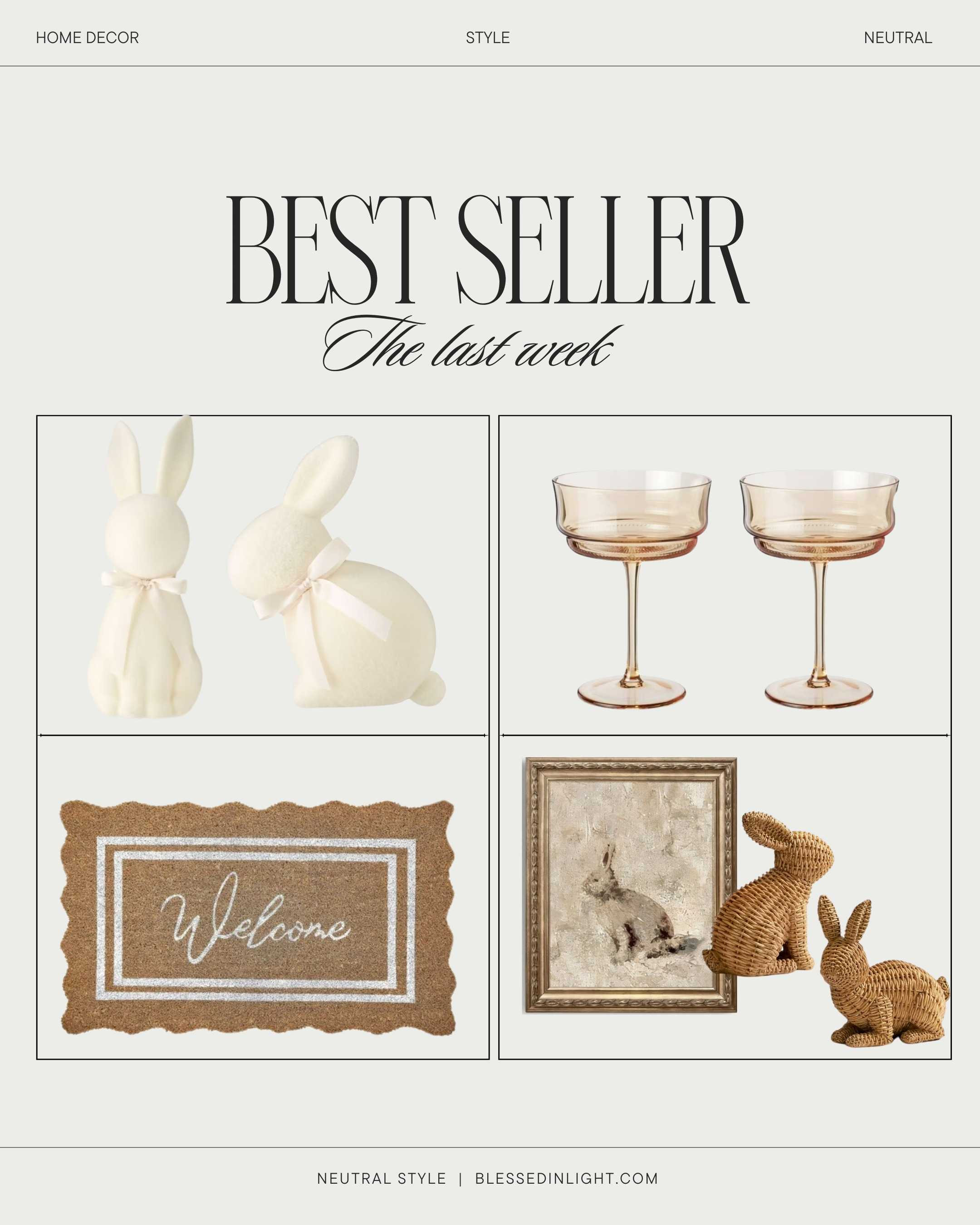 Best seller the last week#spring2025 #spring #home #homedecor #homesweethome #neutralstyle #neutraldecor 

#LTKWatchNow #LTKSpringSale #LTKHome