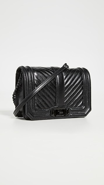 Chevron Quilted Small Love Crossbody Bag | Shopbop