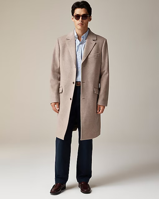 Rivington topcoat in wool blend | J. Crew US