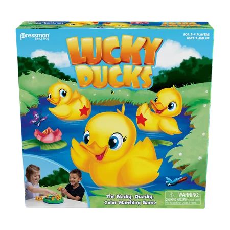 Pressman Toy Lucky Ducks Game for Kids Ages 3 and Up | Walmart (US)