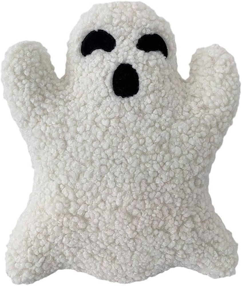 UOYOTT Ghost Throw Pillows,Halloween Decoration Spooky Pillow, Cute Ghost Plush Ghost Shaped Pill... | Amazon (US)