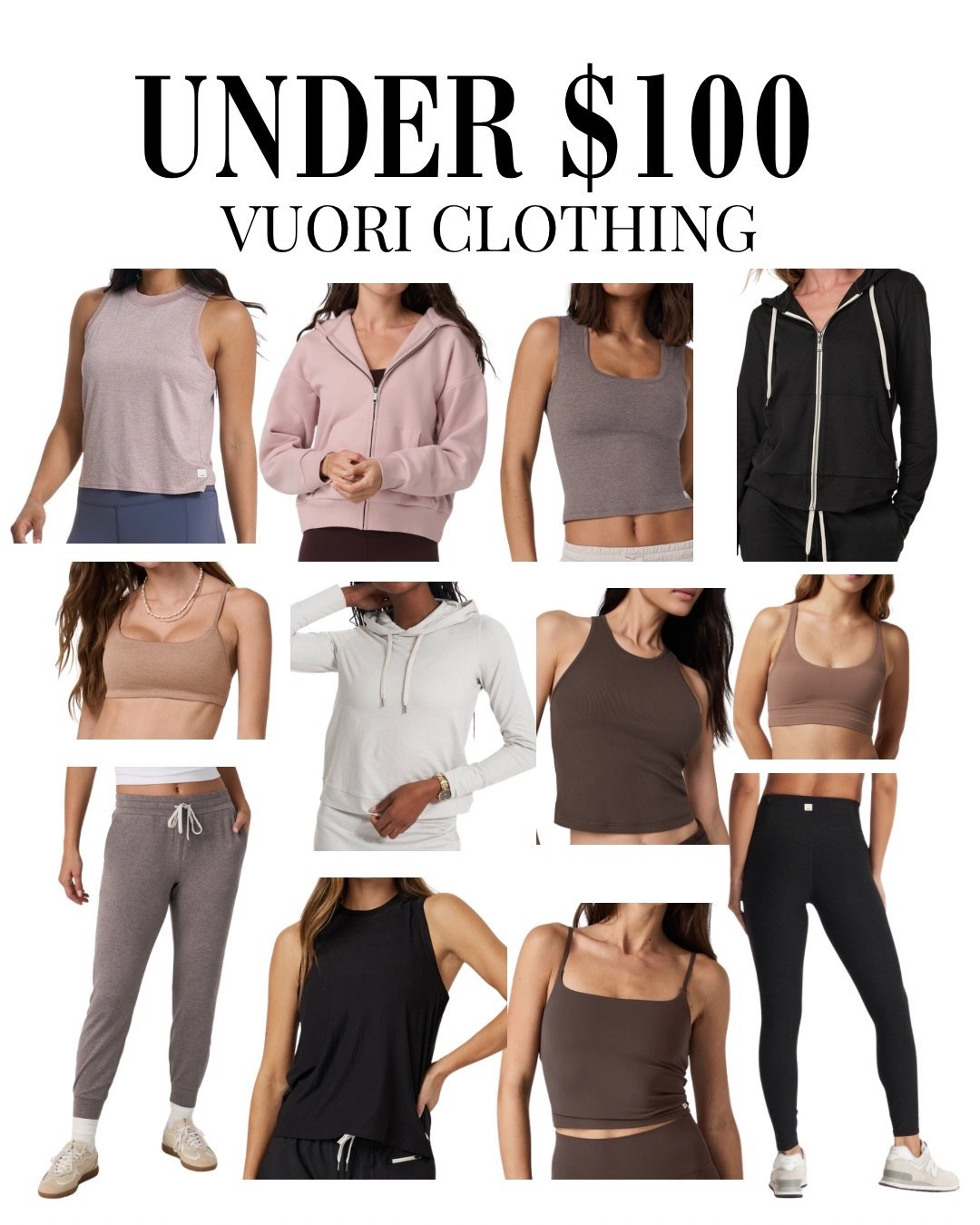 What you can gift from Vuori for under $100! 

#LTKGiftGuide #LTKfitnessgoals #LTKActive