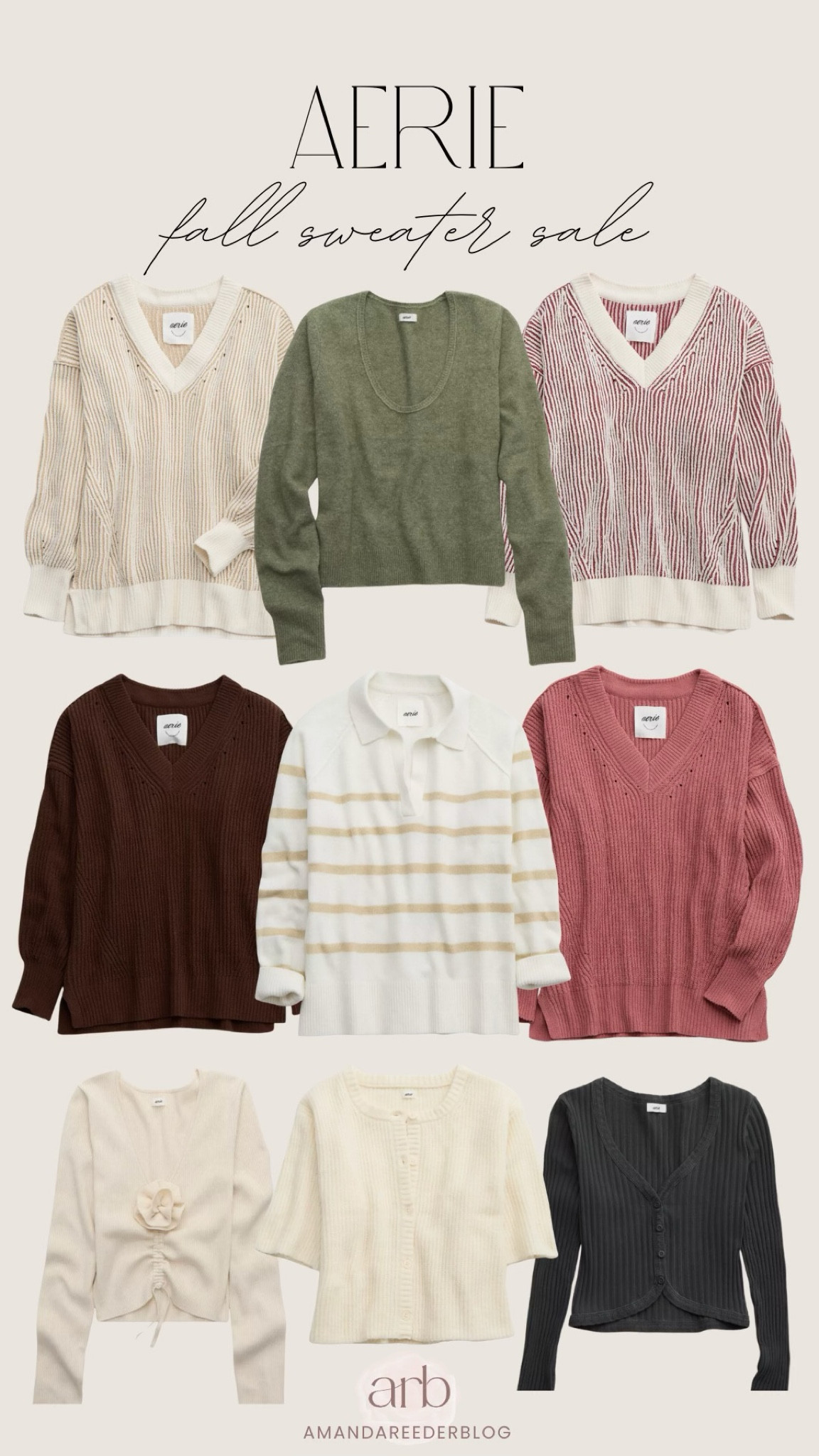 Aerie sweaters on sale for Labor Day weekend now!

Fall sweater, versatile closet, closet staple pieces, striped sweater, oversized sweater 

#LTKSaleAlert #LTKMidsize #LTKFindsUnder100