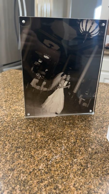 Amazon acrylic picture frame
5x7 
8x10