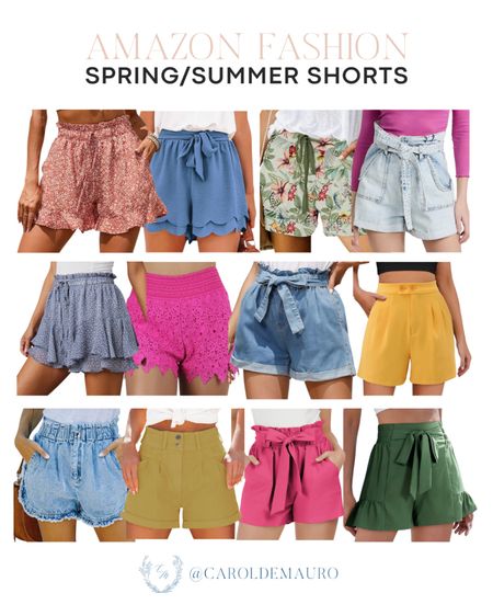 Check out this collection of denim, lace and lightweight shorts that are perfect for this Spring and Summer!
#outfitidea #affordablefinds #springfashion #amazonfinds

#LTKSeasonal #LTKFindsUnder100 #LTKStyleTip